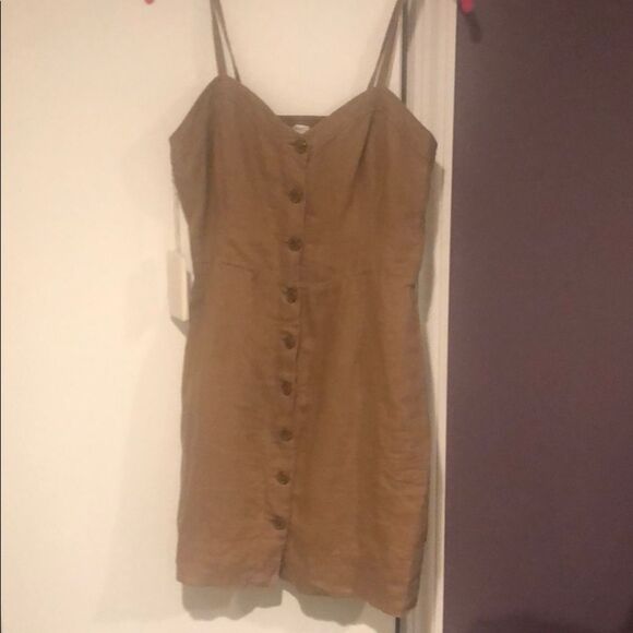 Wilfred Ducharme Button Down Linen Dress - Picture 4 of 7